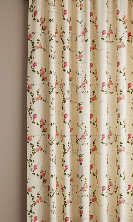 Coco, Beige Linen Fabric