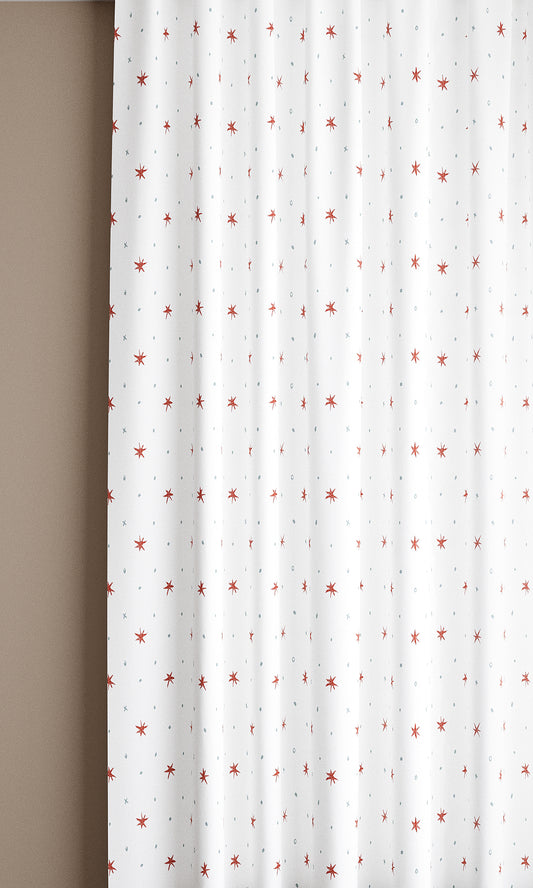 Ensueño Linen Cotton Fabric Bonfire