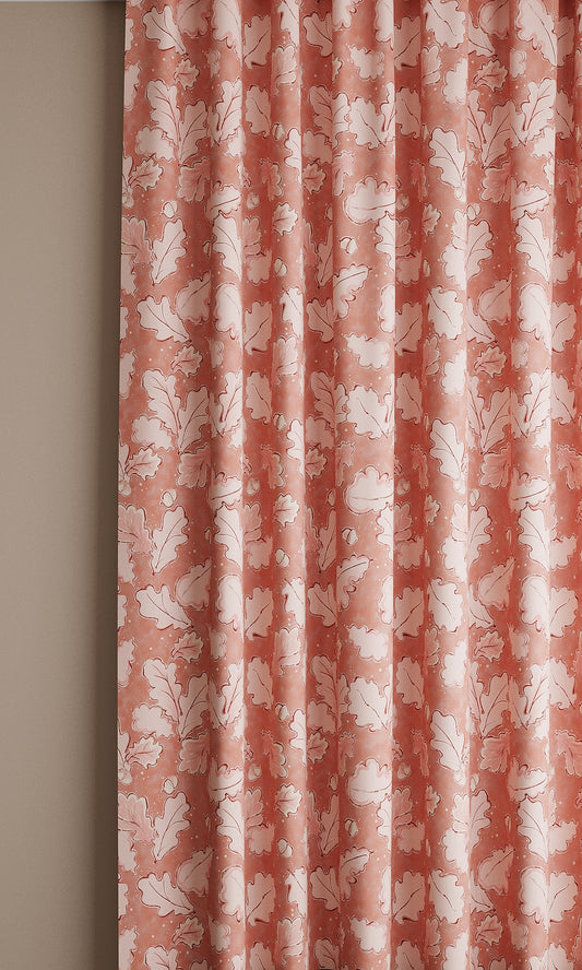 Grace, Pink Linen Fabric