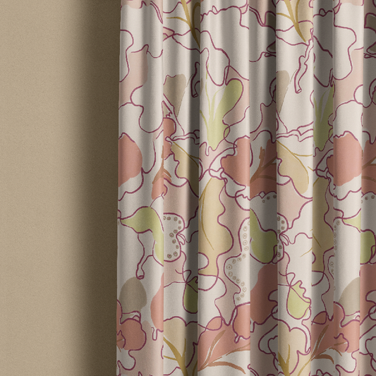 Adagio, Pastel Linen Fabric