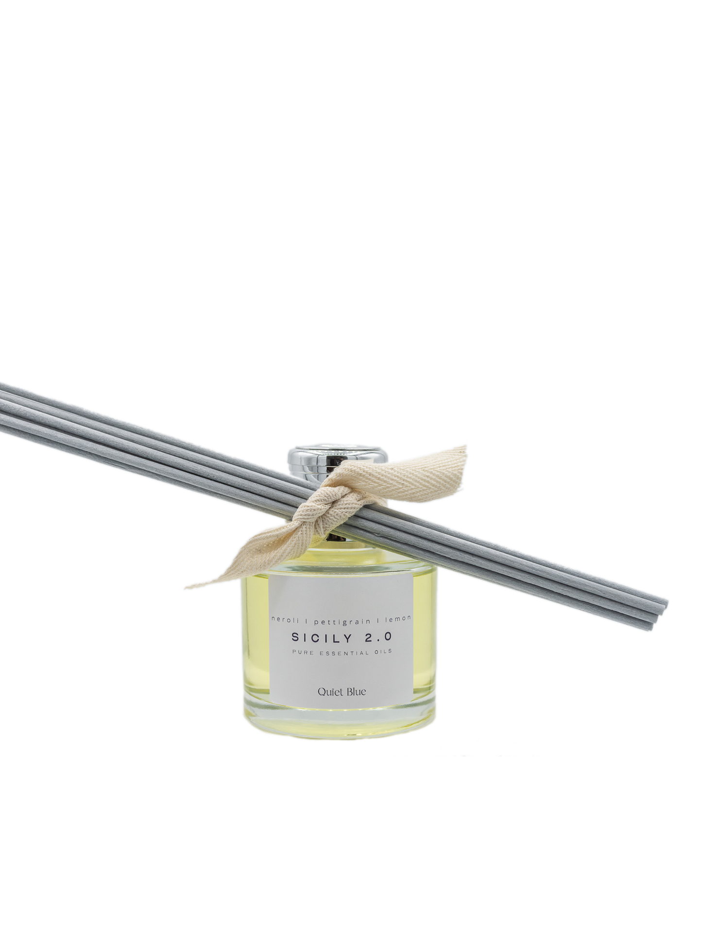 Sicily Luxury Reed Diffuser - Neroli + Petitgrain + Lemon Notes