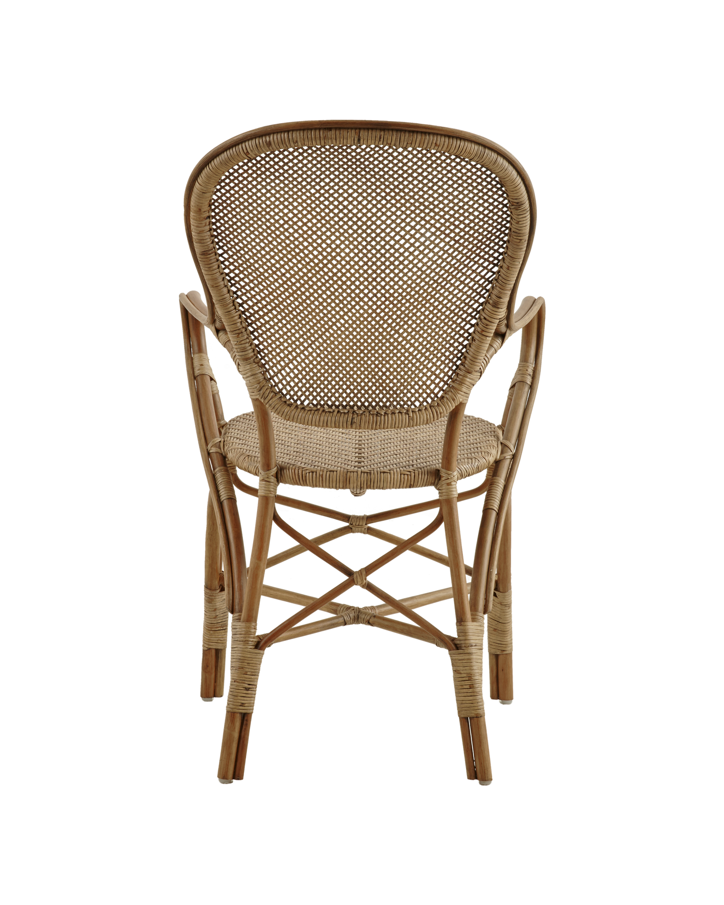 Rossini Rattan Dining Armchair - Antique