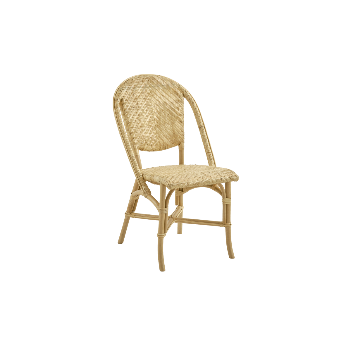 Alanis Rattan Dining Chair - Natural