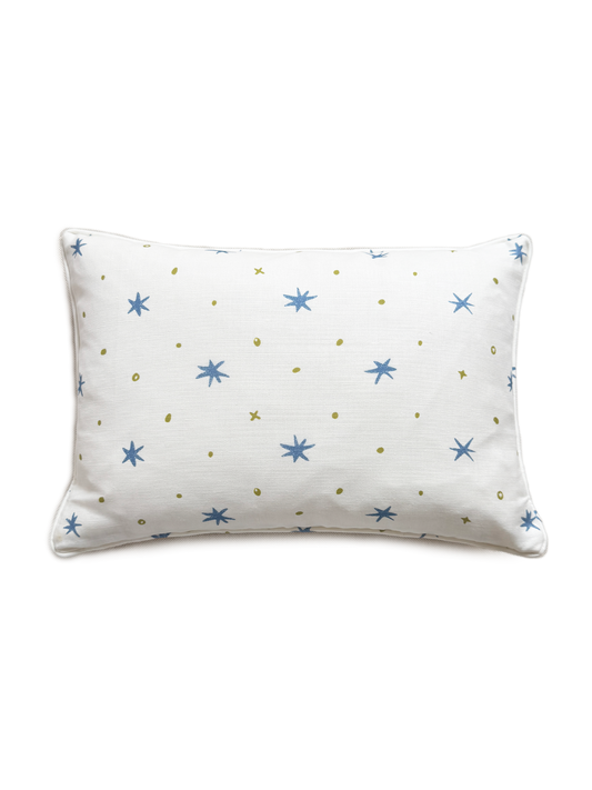 Ensueño Sky Linen Cotton Cushion