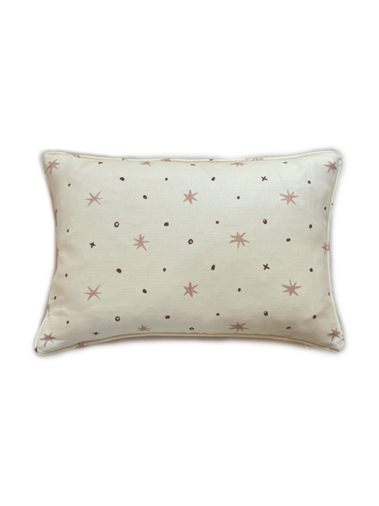 Ensueño Taupe Linen Cotton Cushion