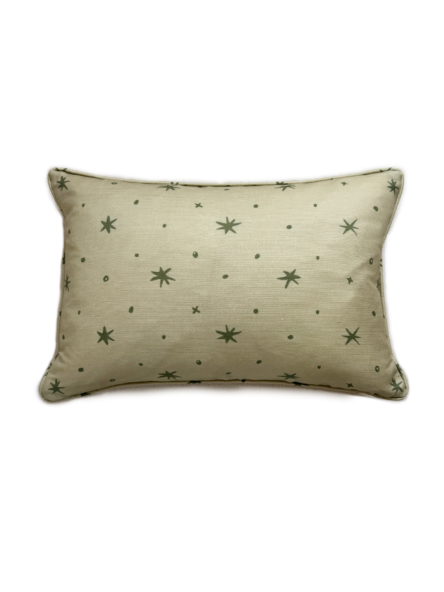 Ensueño Olive Linen Cotton Cushion