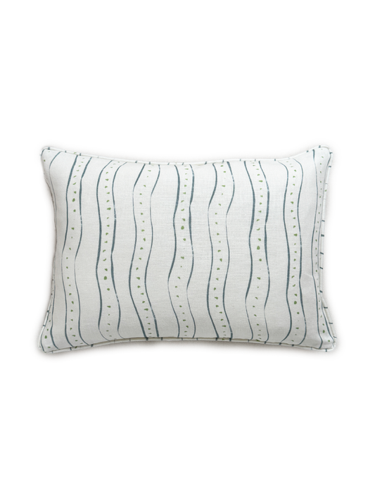 Rayure Ocean Linen Cushion