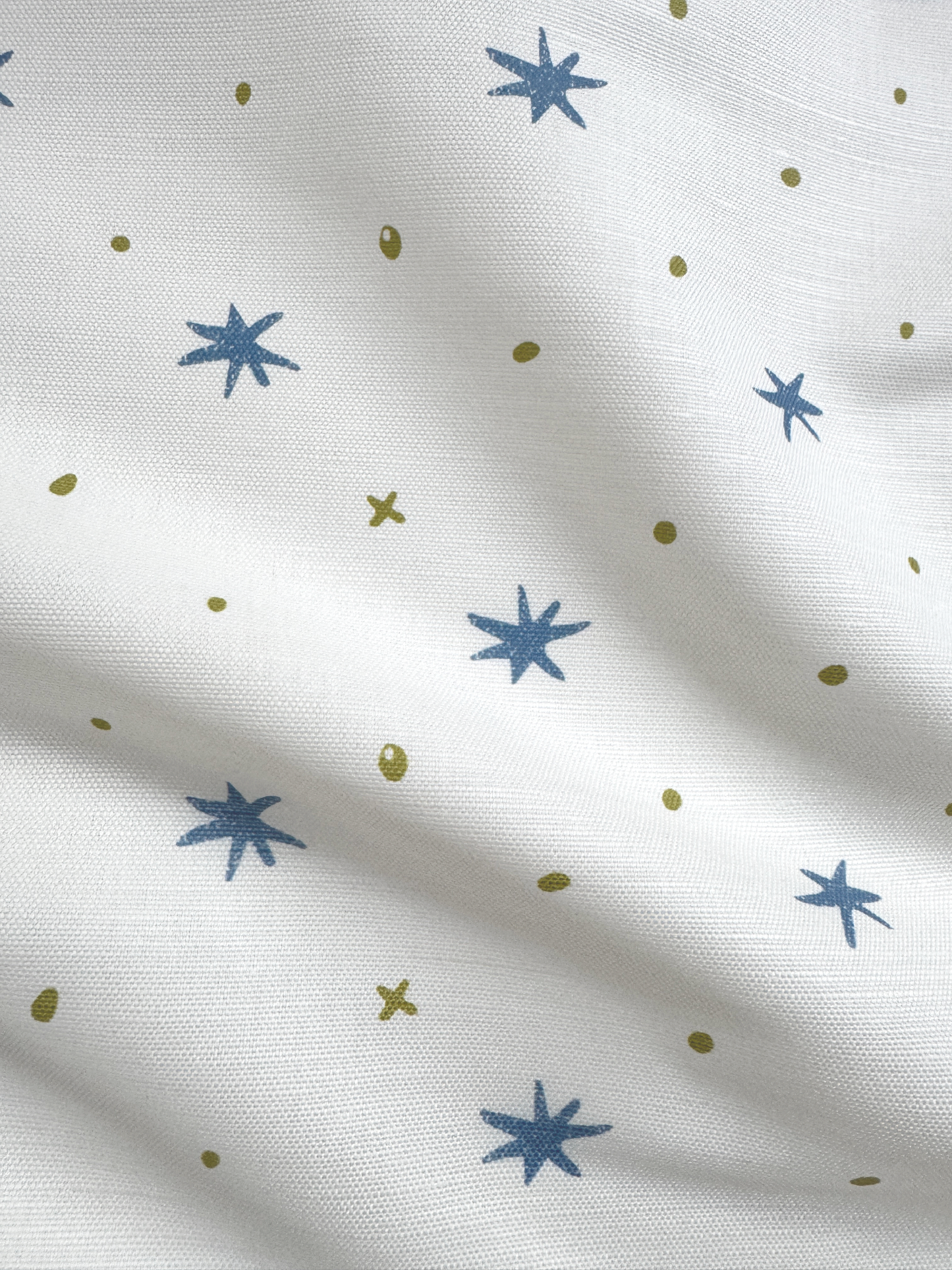 Ensueño Linen Cotton Fabric Sky