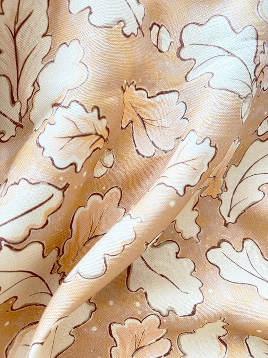 Grace, Neutrals Linen Fabric