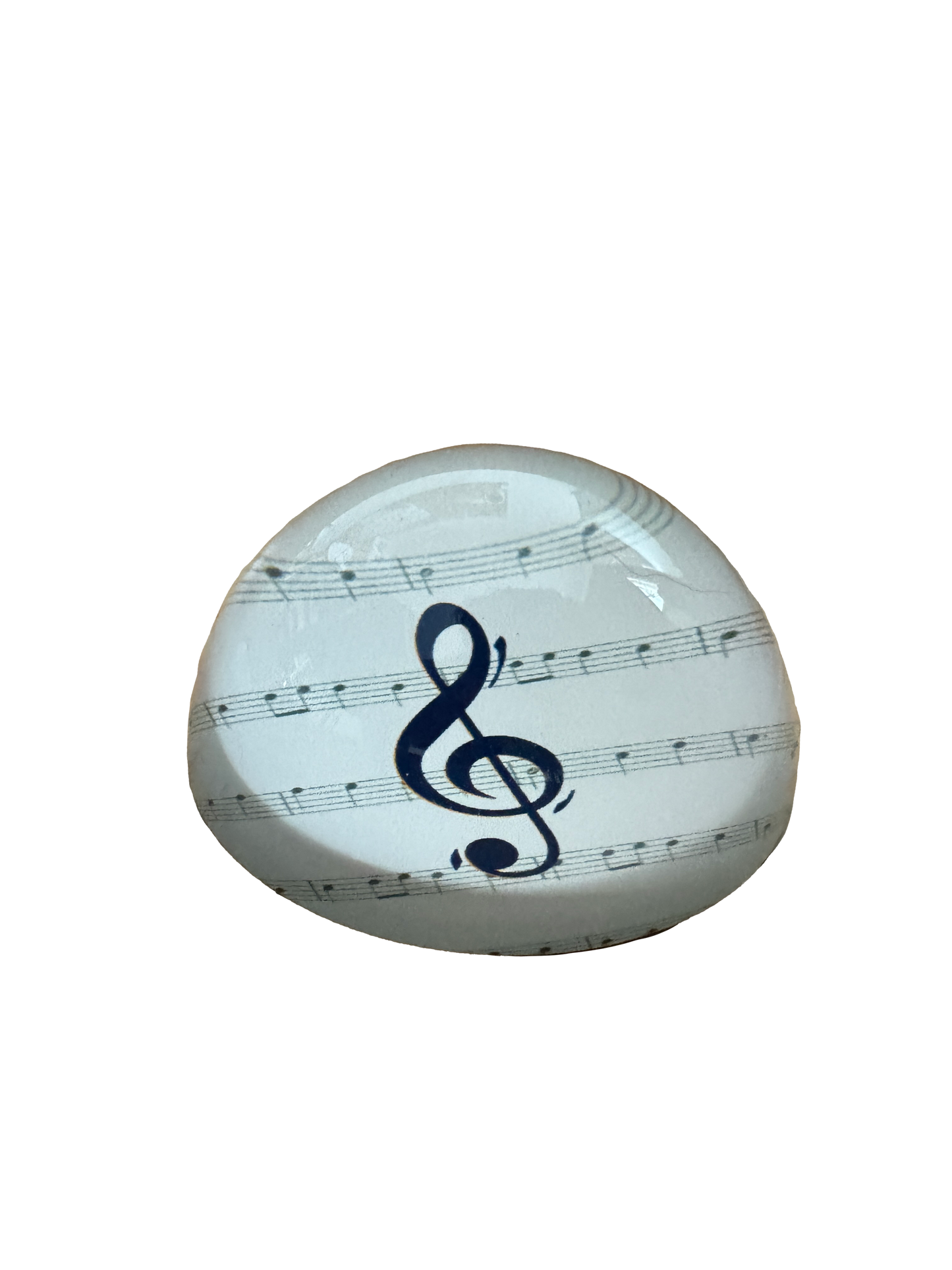 Treble Clef Paperweight, Joy