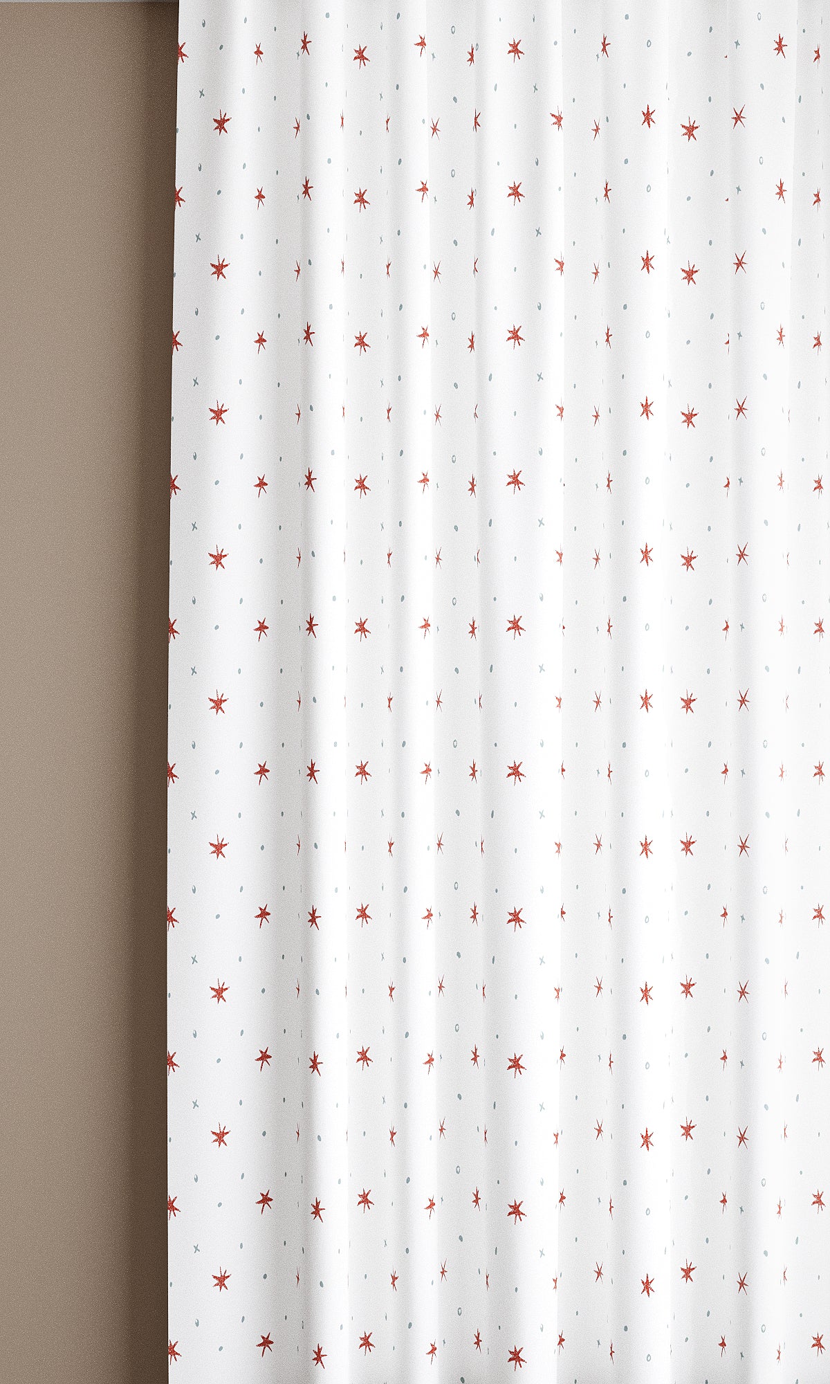 Ensueño Linen Cotton Fabric Bonfire