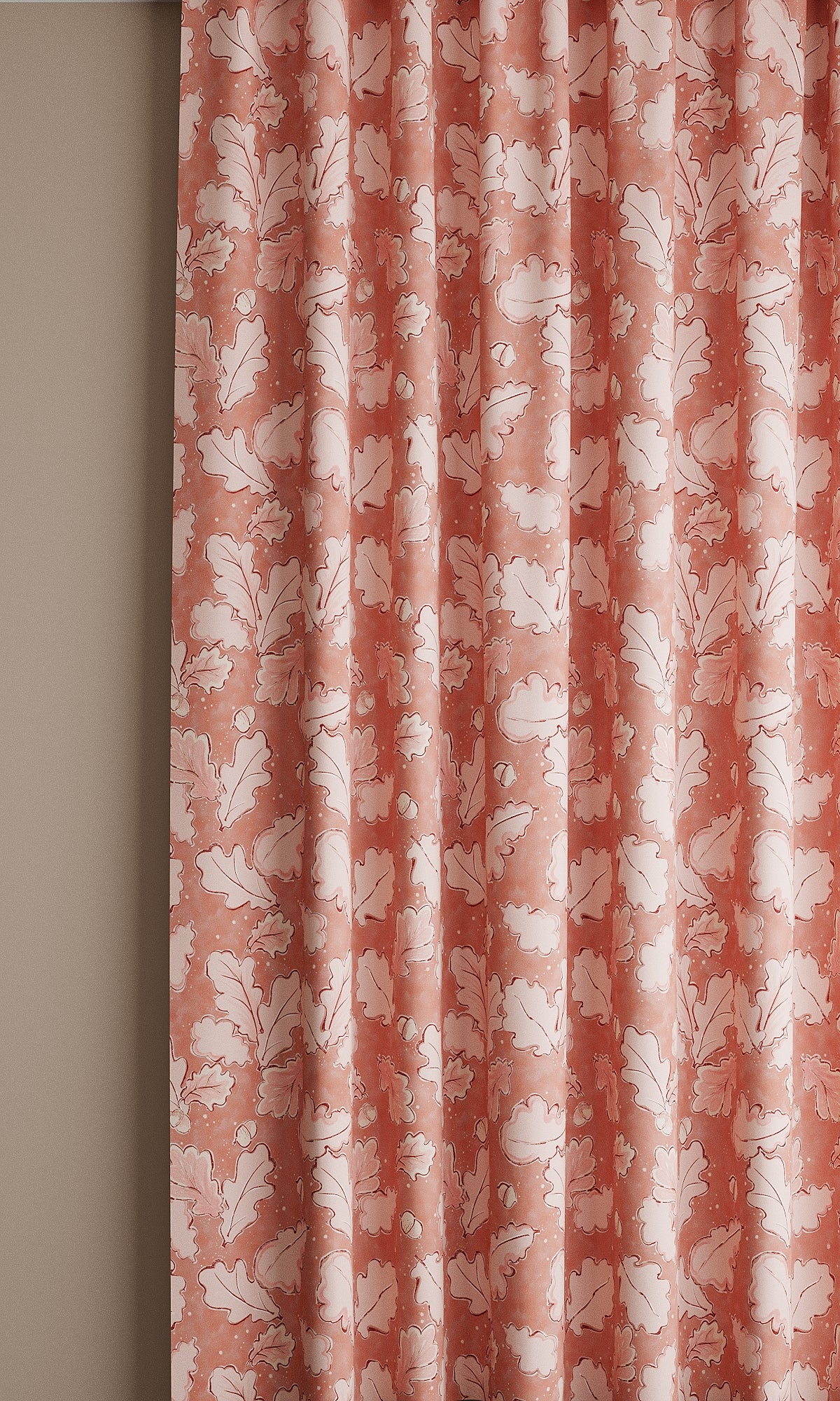 Grace, Pink Linen Fabric