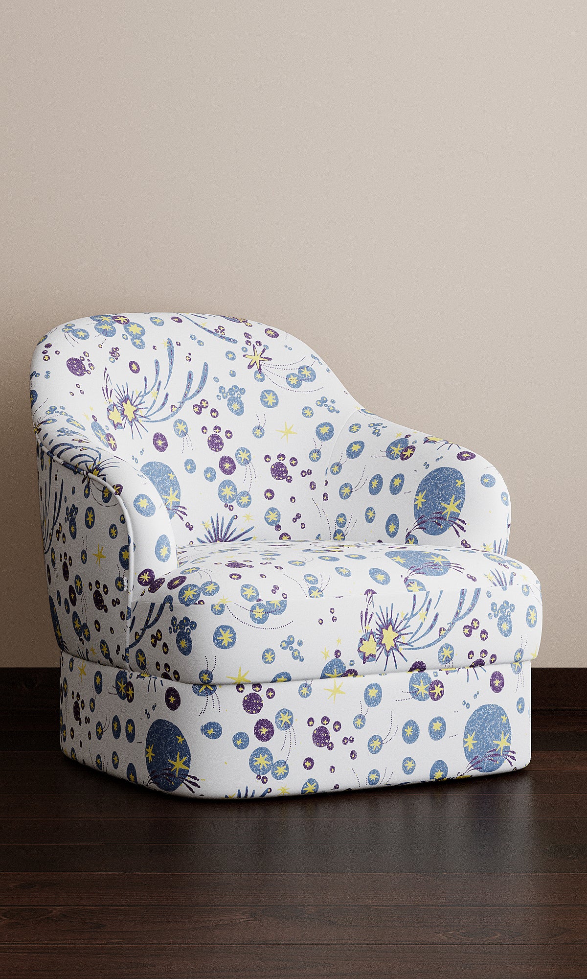 Solaris Linen Cotton Fabric Denim Blue