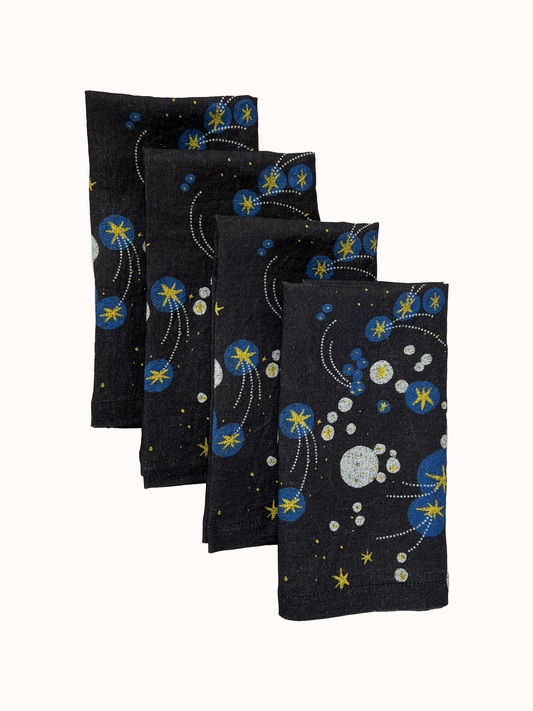 Solaris Napkins in Blue (Set of 4)