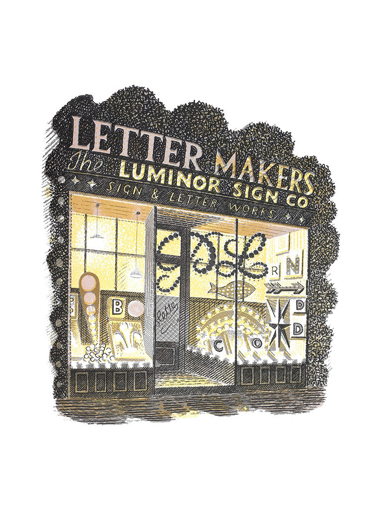 Letter Maker by Eric Ravilious