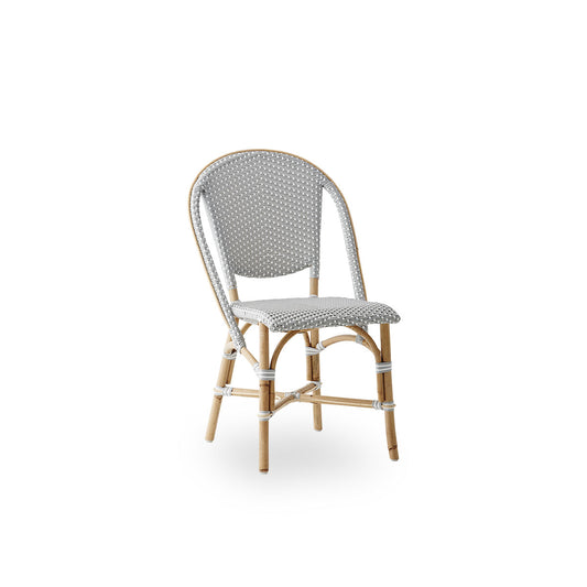 Sofie Rattan Dining Chair - Grey