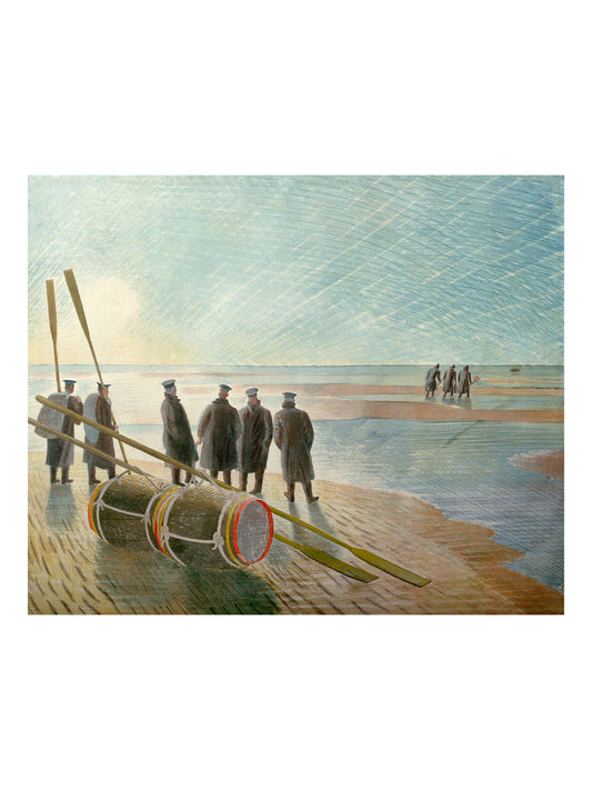 Dangerous Work at Low Tide by Eric Ravilious