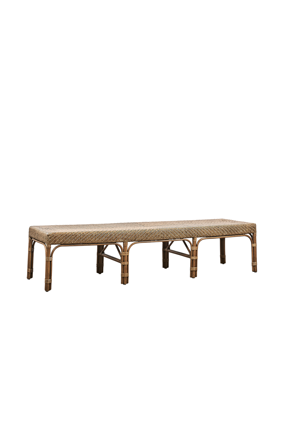 Luis Rattan Bench