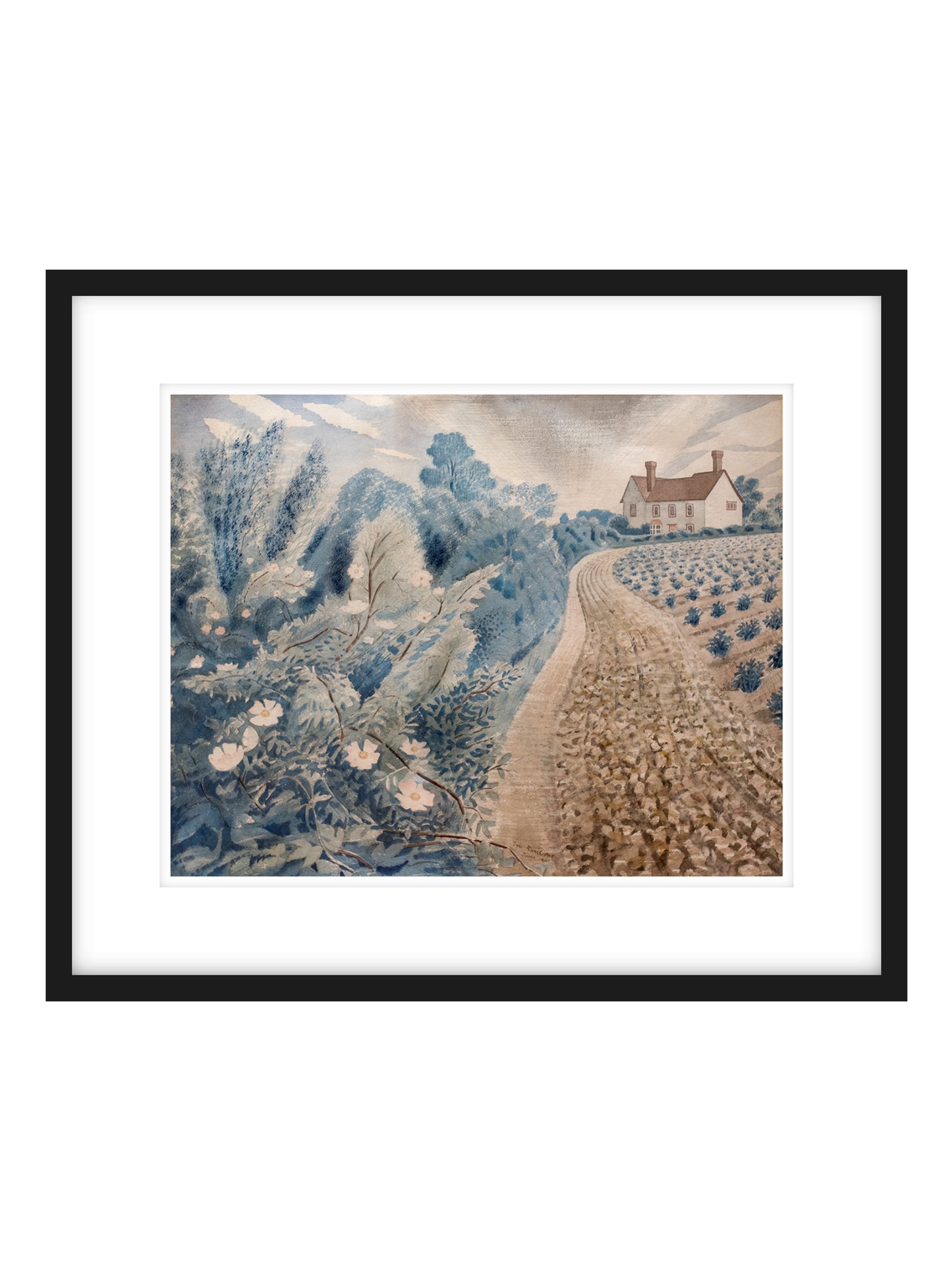 Potato Field by Eric Ravilious