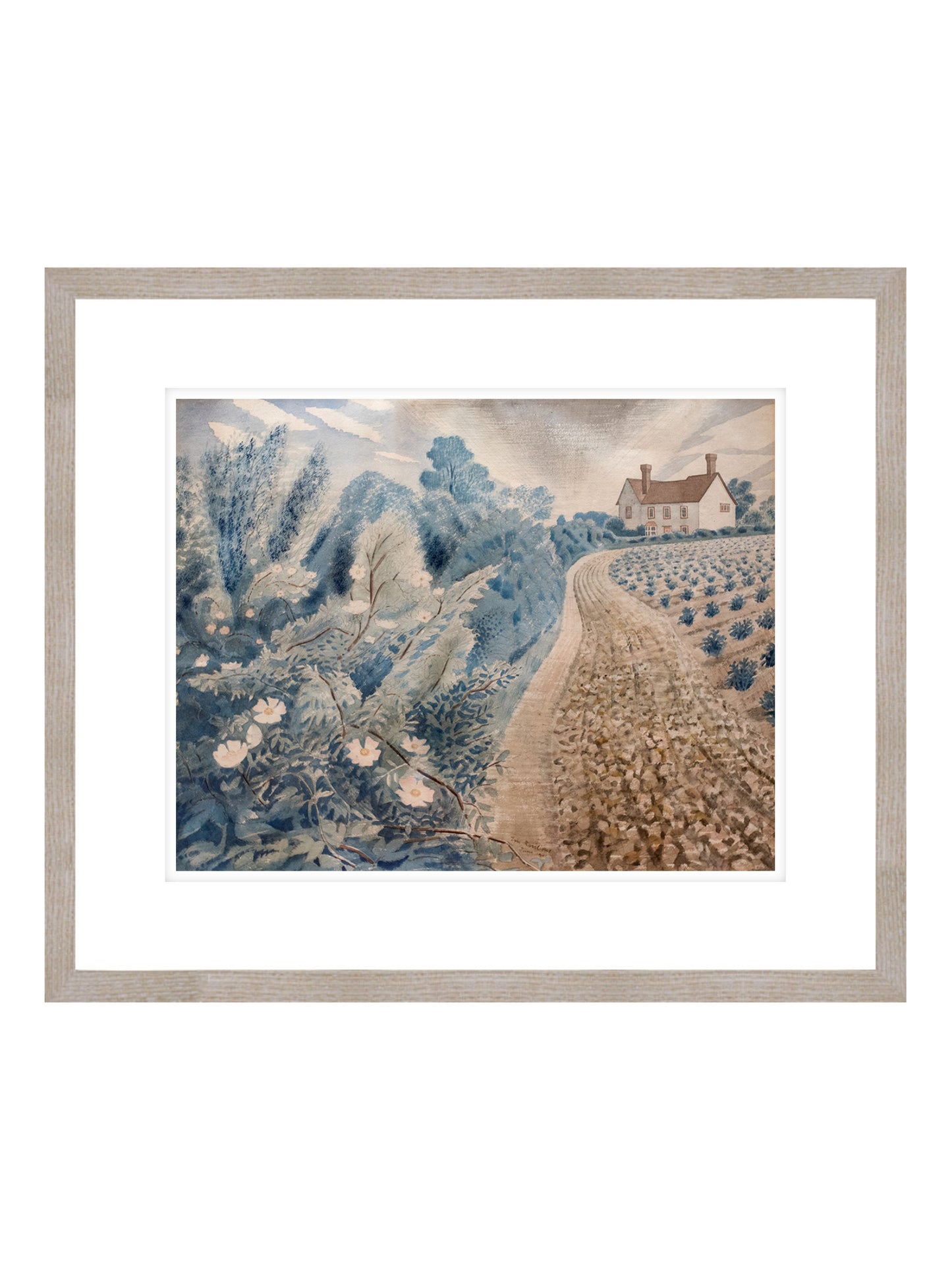 Potato Field by Eric Ravilious