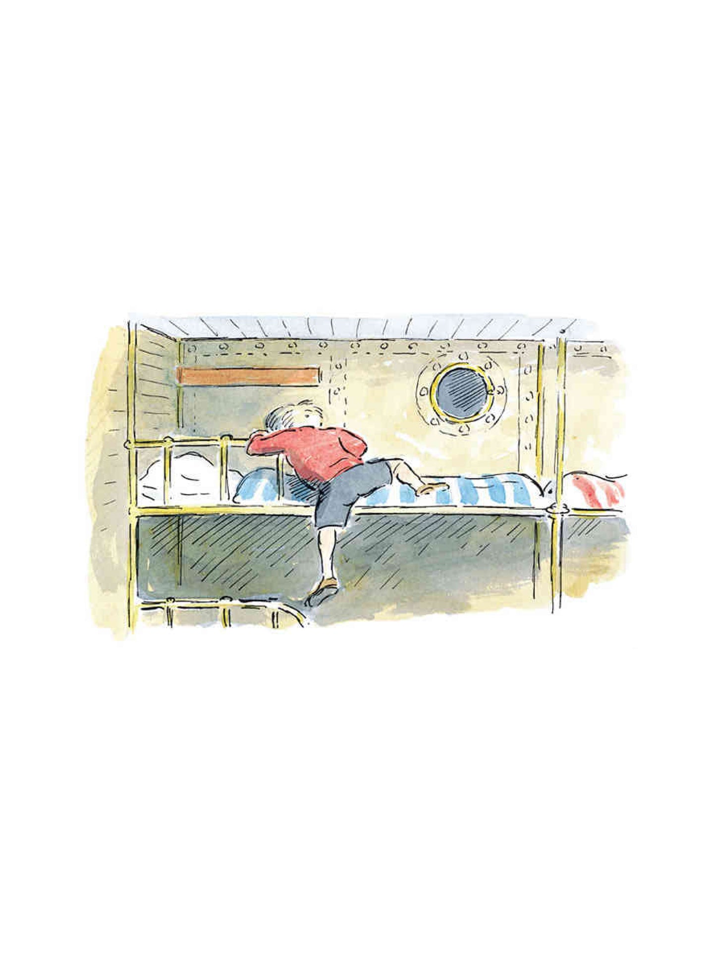 Bunk Bed at Sea by Edward Ardizzone