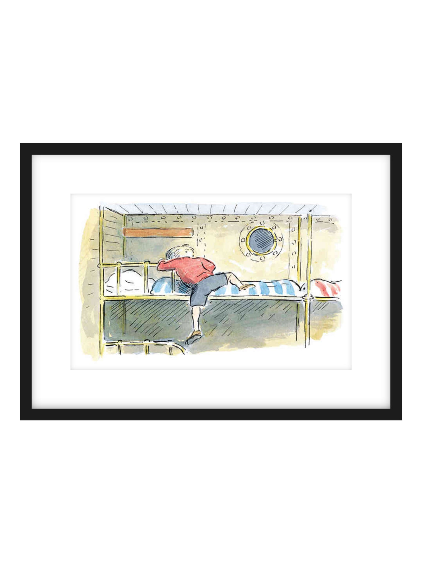 Bunk Bed at Sea by Edward Ardizzone