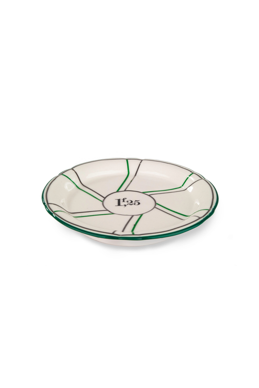 French Tip Trinket Dish - Green