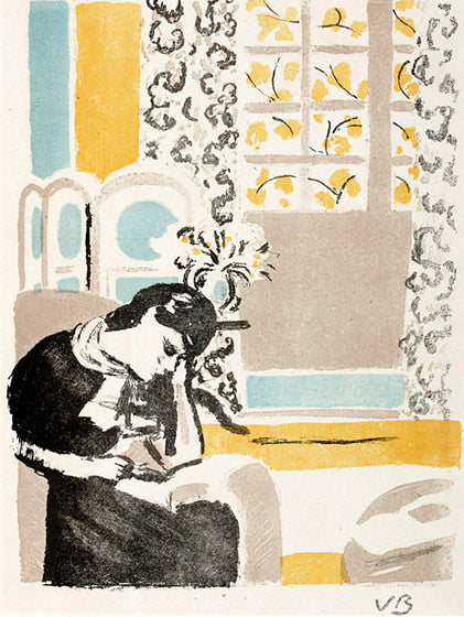 Girl Reading by Vanessa Bell